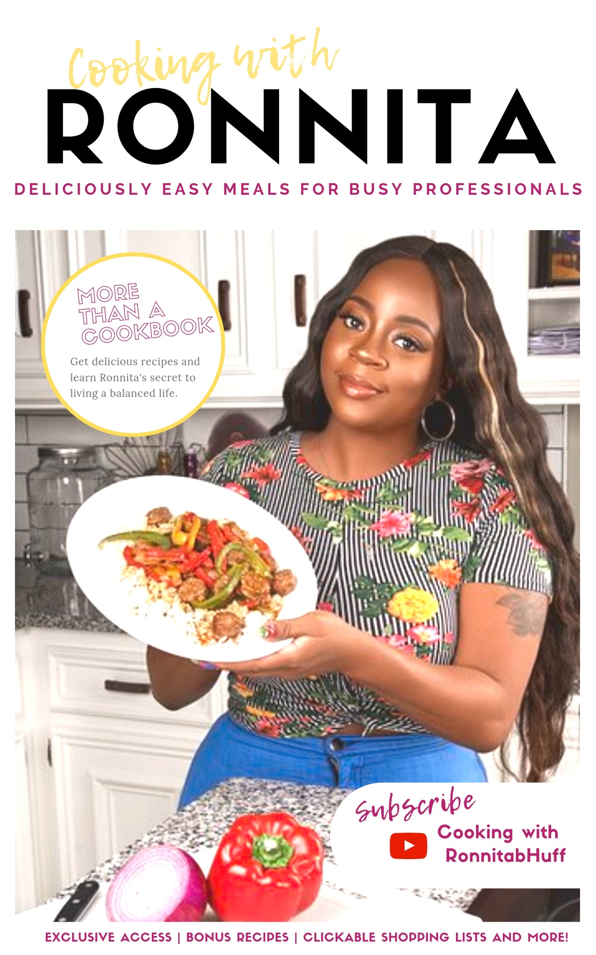 COOKING WITH RONNITA COOKBOOK